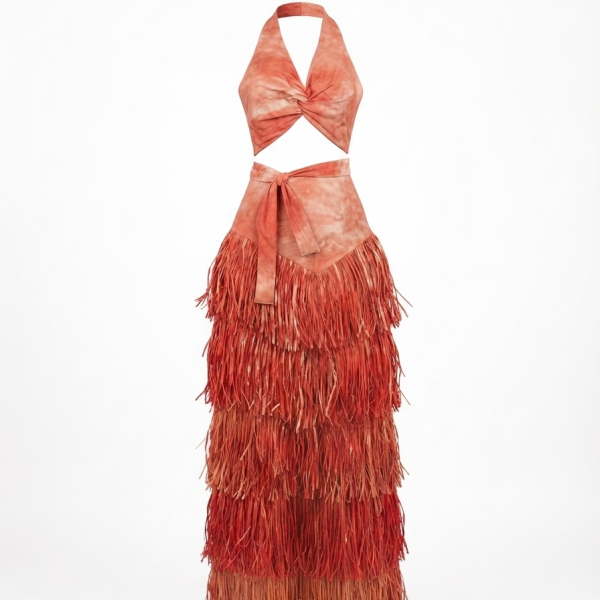 Cindy two piece tie &dye skirt and top